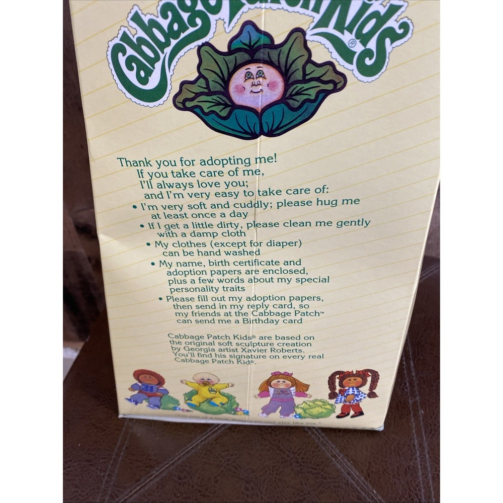 Mattel Cabbage Patch Kids Doll 15th Anniversary Edition Vtg Marcella Kim July 3 - Picture 9 of 16